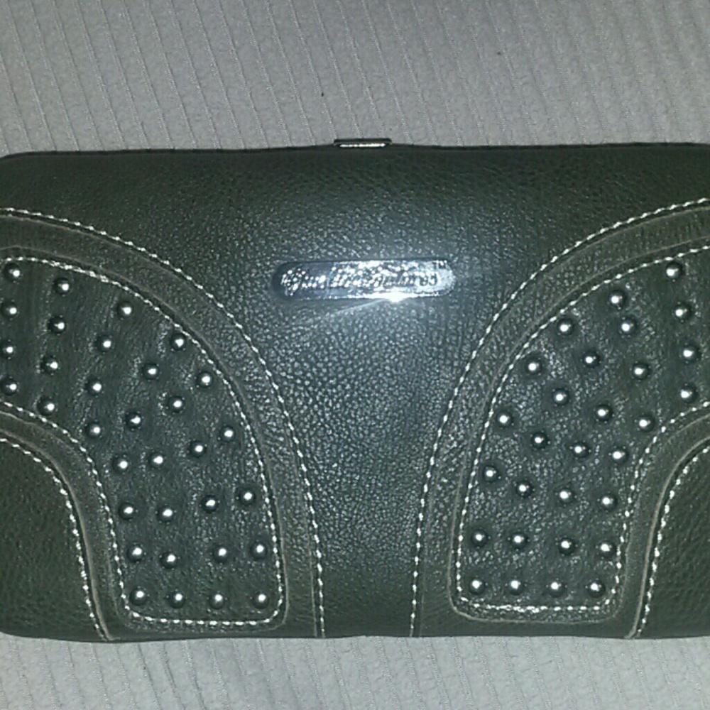 Ruslic Coutures dark green olive wallet - Picture 2 of 8